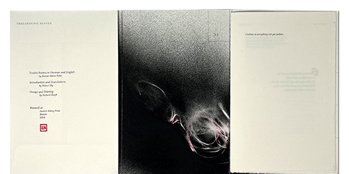 Zauft, Richard; Threatening Heaven / Colophon (2004)