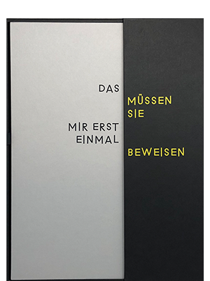 Schäpers, Veronika; Das müssen Sie mir erst einmal beweisen (2021)